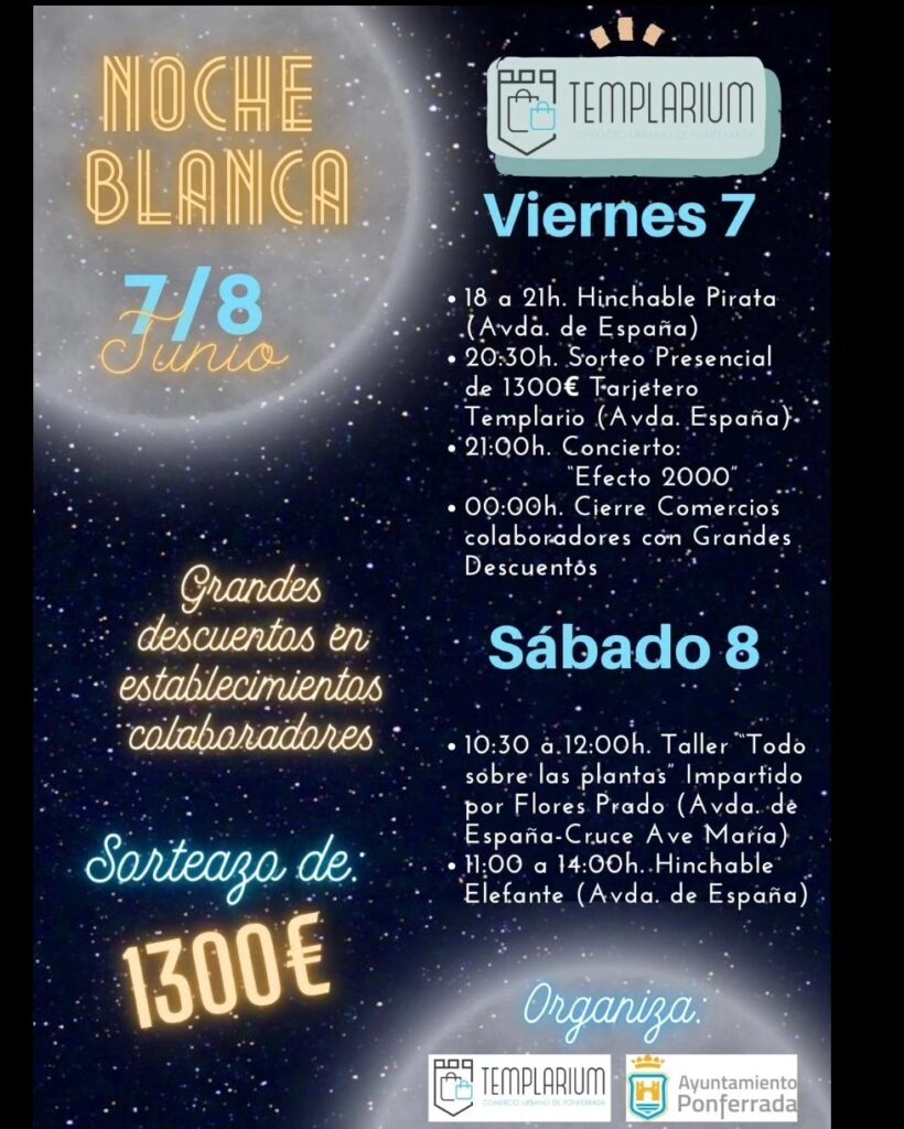 Noche Blanca 2024 en Ponferrada