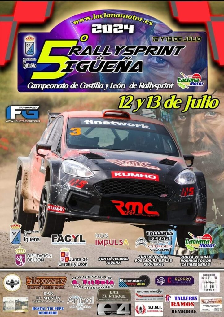 V Rallysprint de Igüeña 2024 cartel