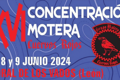 XVI Concentración Motera Cuervos Rojos portada