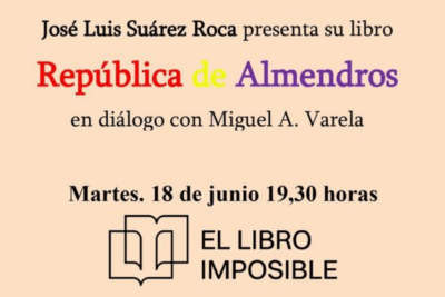 portada Presentación del libro República de almendros