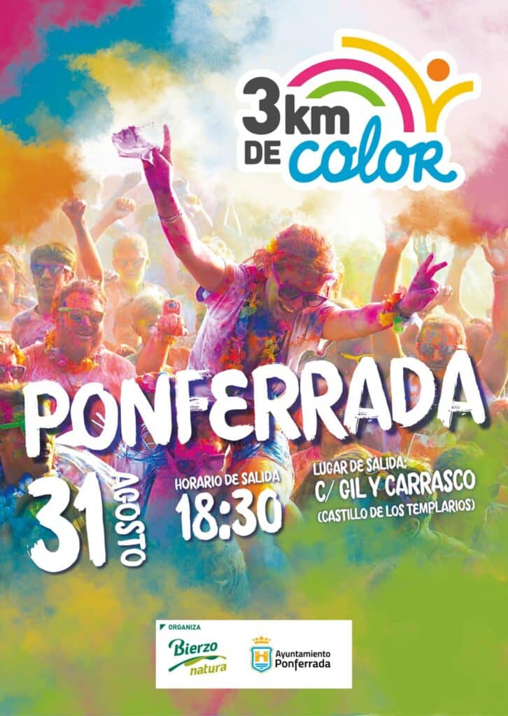 3 km de color