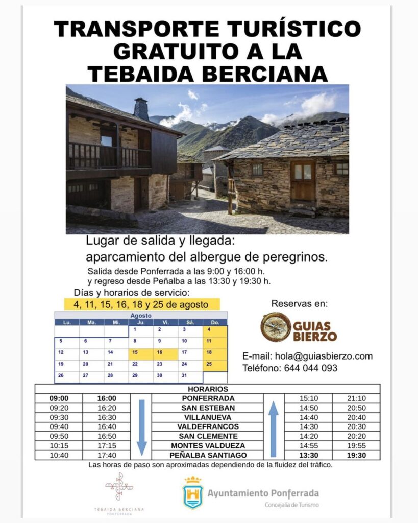 VISITAS A LA TEBAIDA BERCIANA