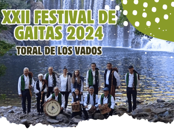 XXII Festival de Gaitas de Toral de los Vados portada