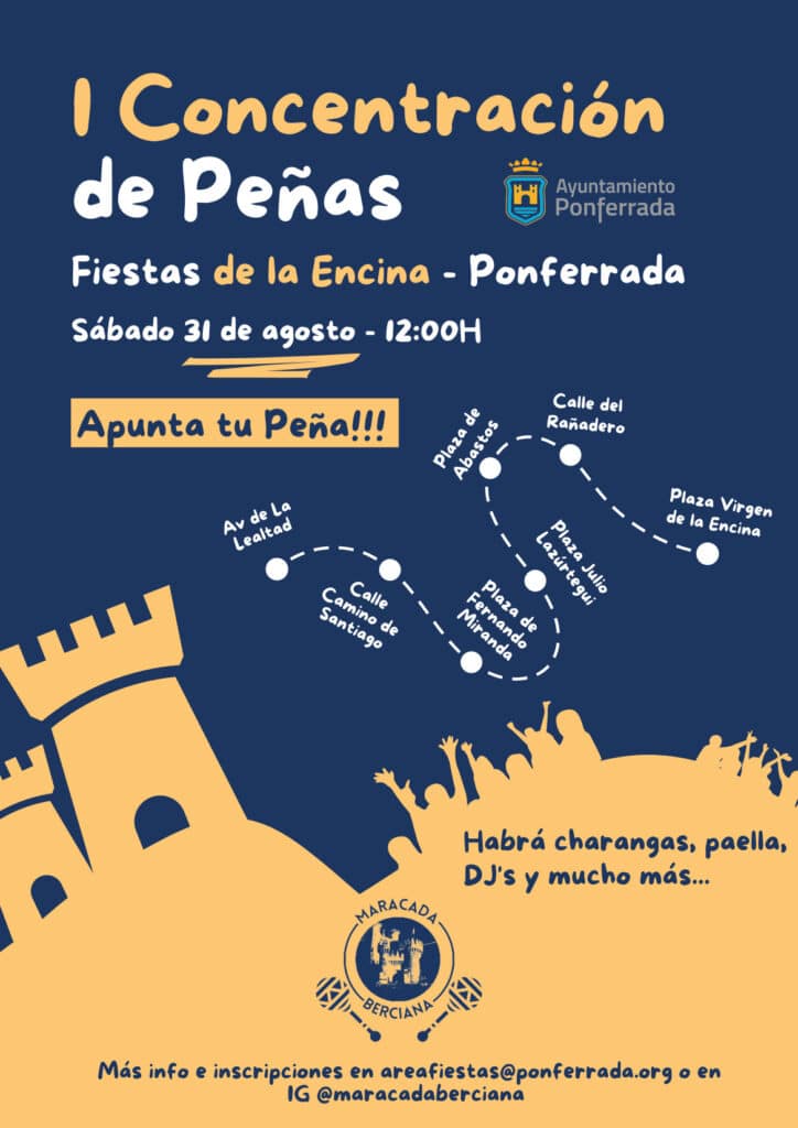 concentracion de peñas ponferrada