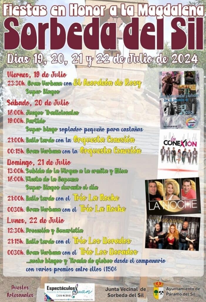 fiestas de sorbeda del sil