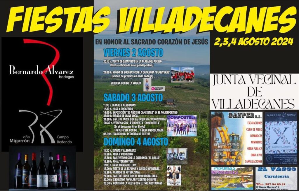 fiestas de villadecanes 2024