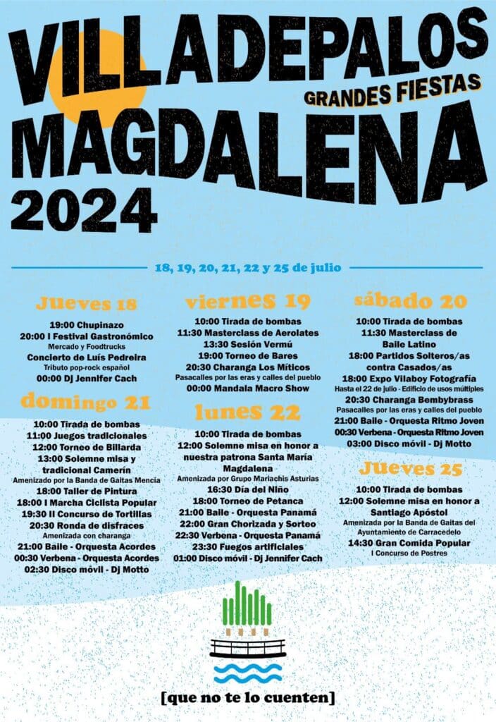 fiestas de villadepalos 2024