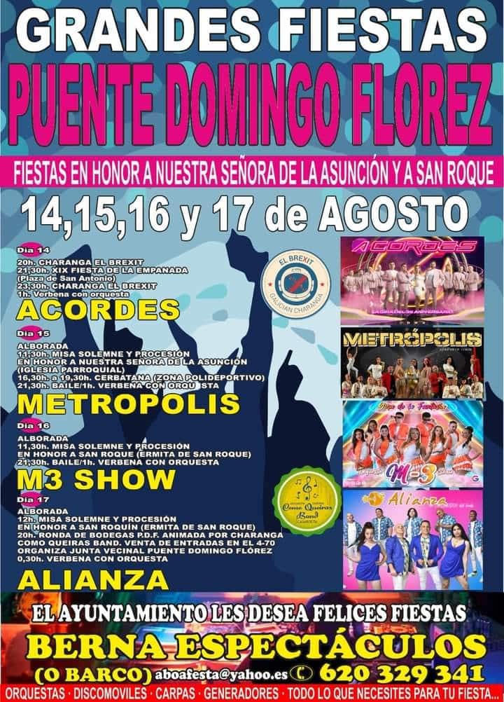 fiestas del puente de domingo florez