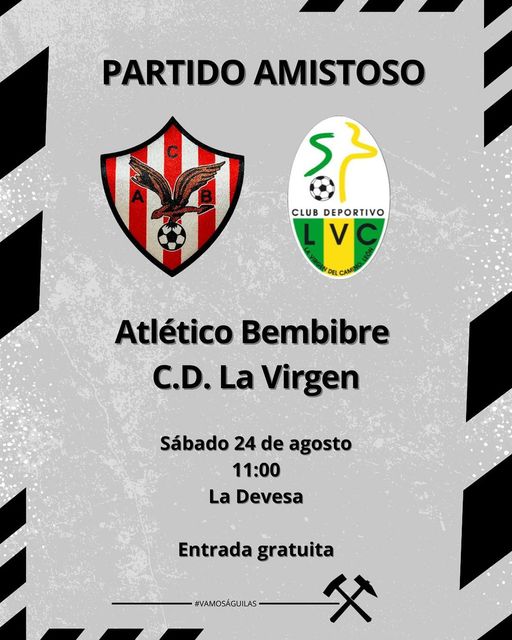 Atlético Bembibre - CD La Virgen amistoso