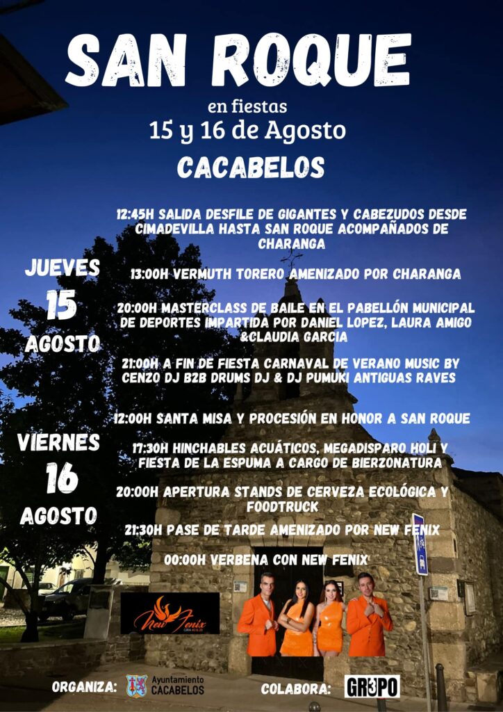 Fiestas Barrio de San Roque de Cacabelos