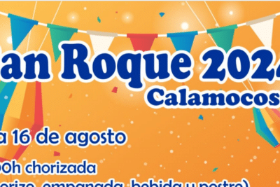 Fiestas de San Roque en Calamocos portada