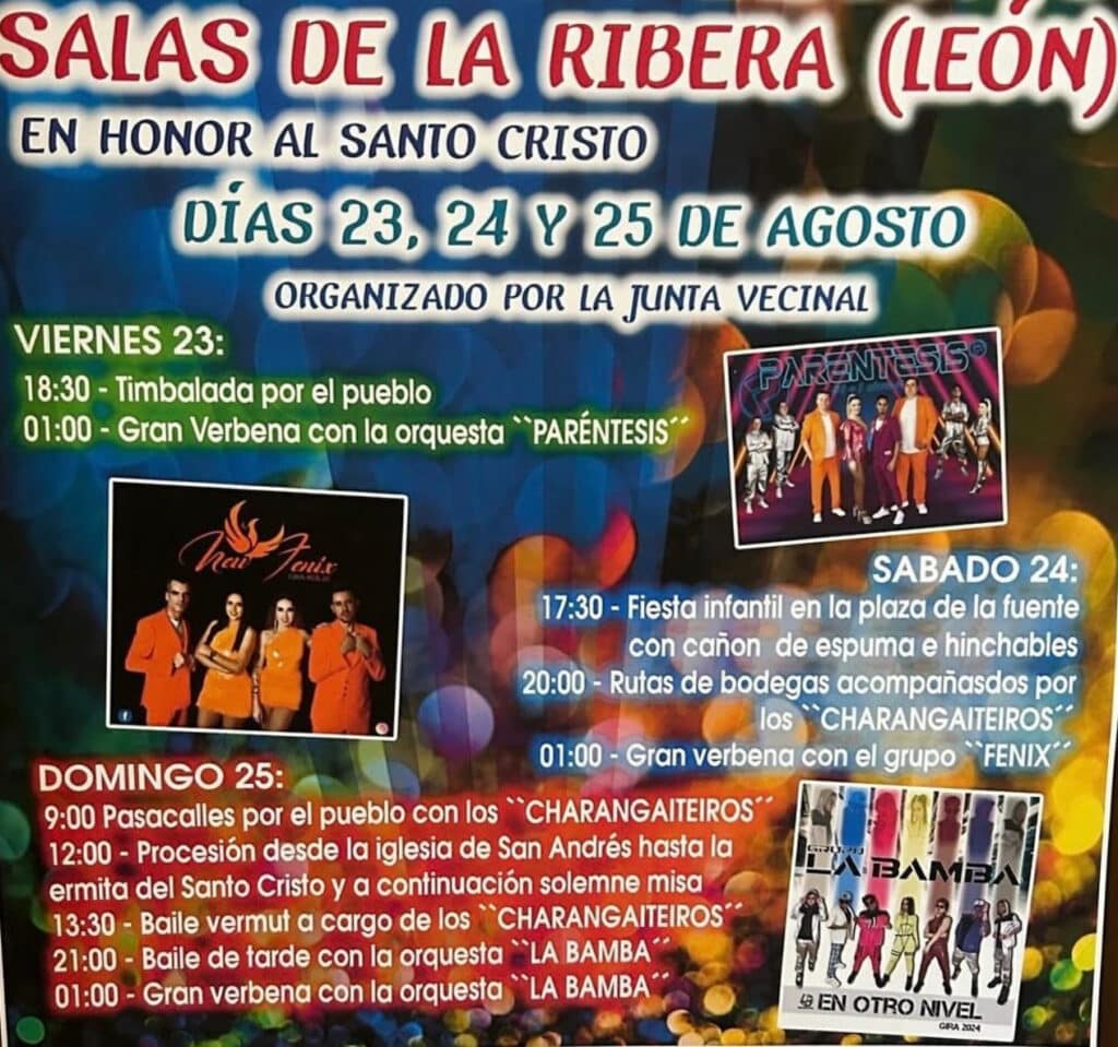 Fiestas de salas de la ribera