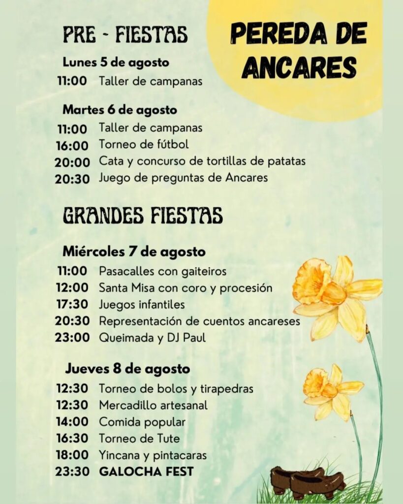 Fiestas de Pereda de Ancares