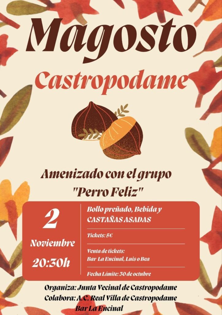 magosto de castropodame