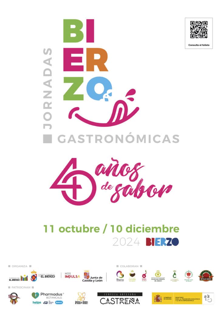 CARTEL JORNADAS GASTRONÓMICAS BIERZO 2024