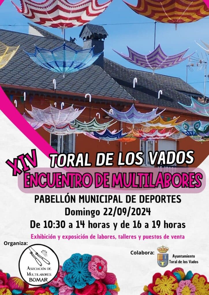 XIV ENCUENTRO DE MULTILABORES DE TORAL DE LOS VADOS cartel