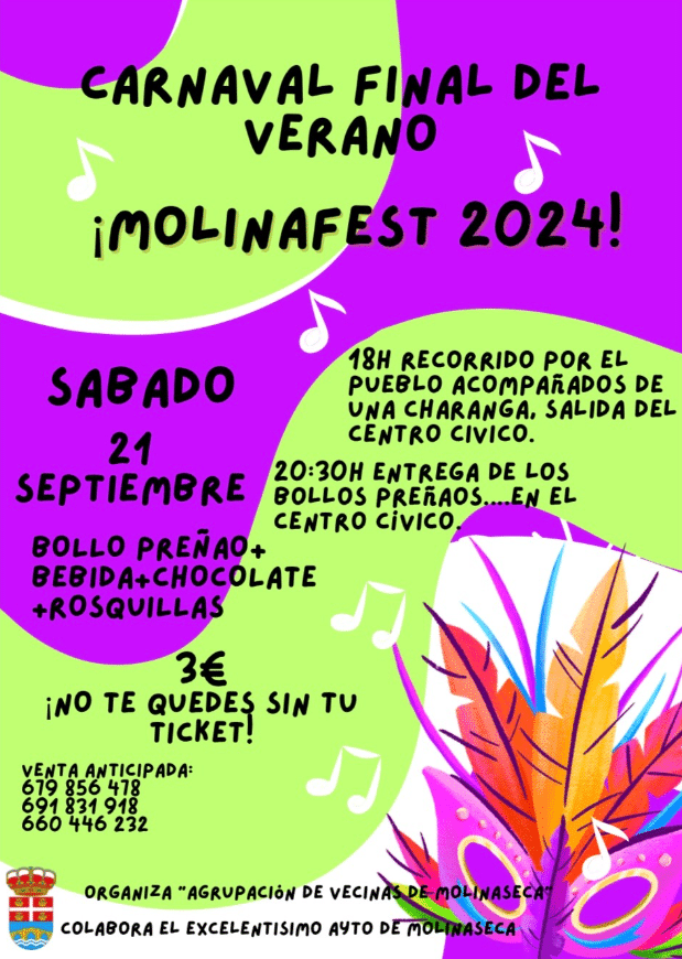 carnaval de verano molinaseca 2024