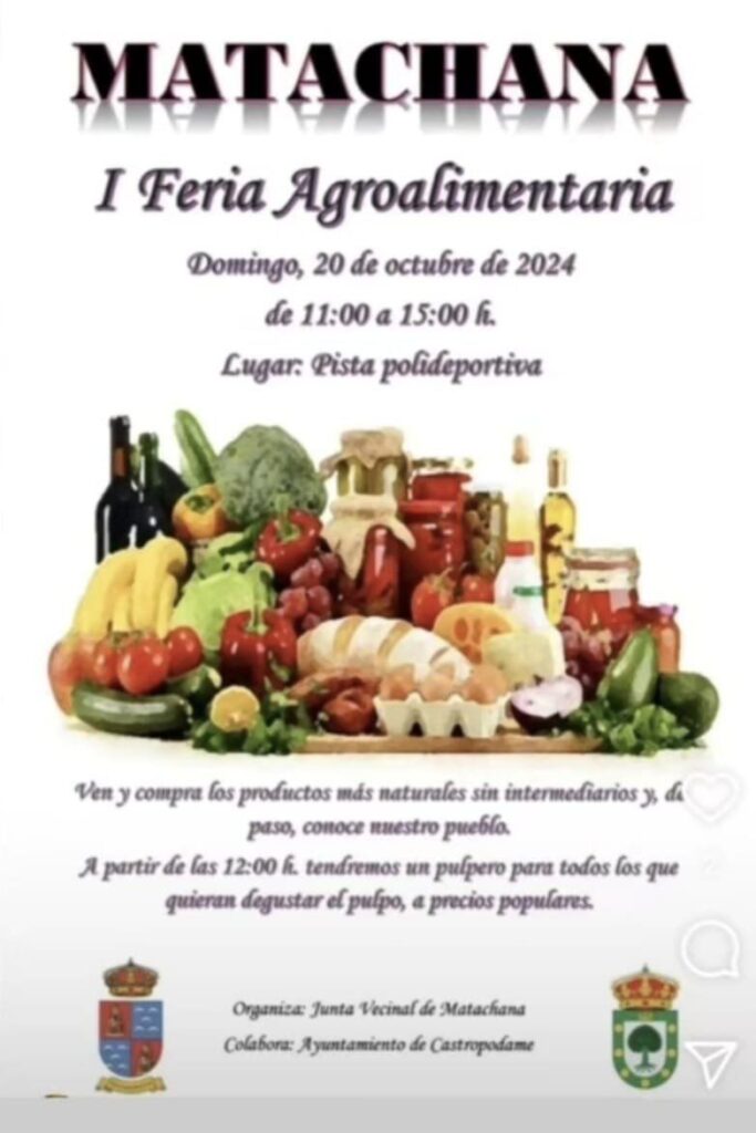 feria agroalimentaria en matachana