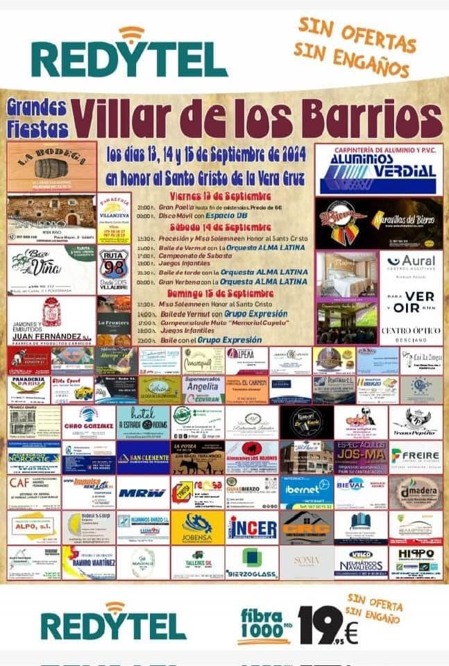 fiestas de villar de los barrios 2024