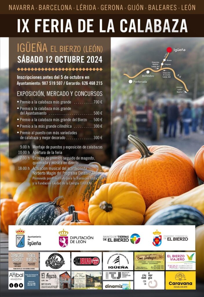 ix feria de la calabaza en igueña