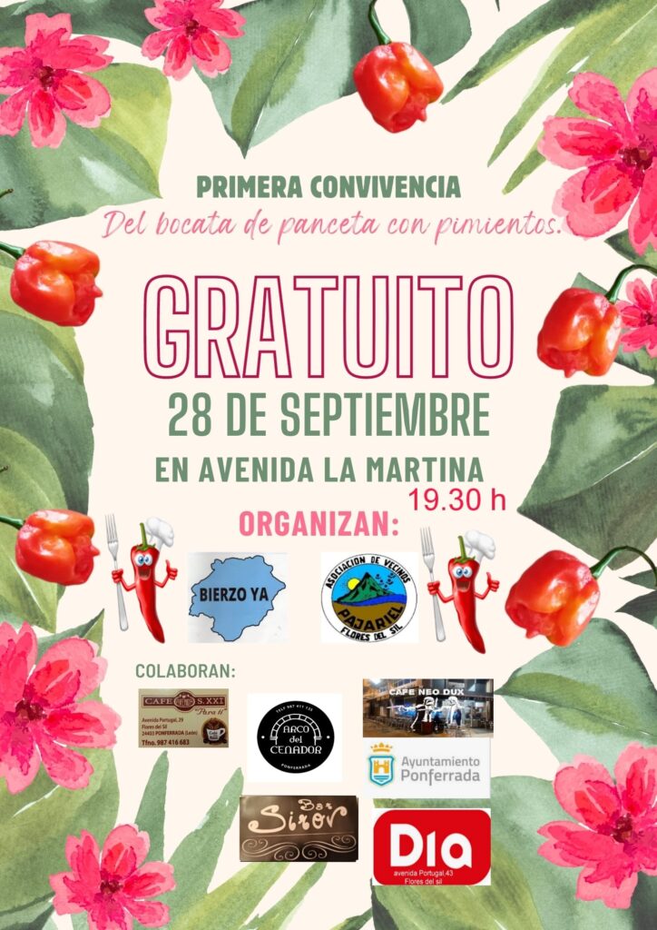 jornada de convivencia en flores del Sil