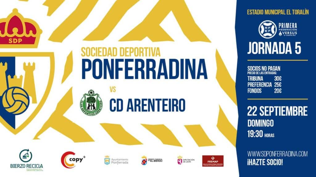 ponferradina arenteiro