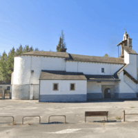 portada iglesia dehesas