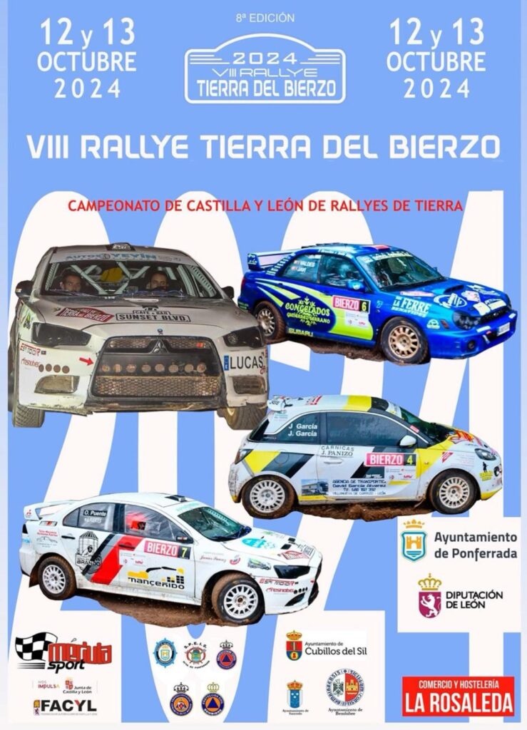 rallye de tierra del bierzo 2024 cartel