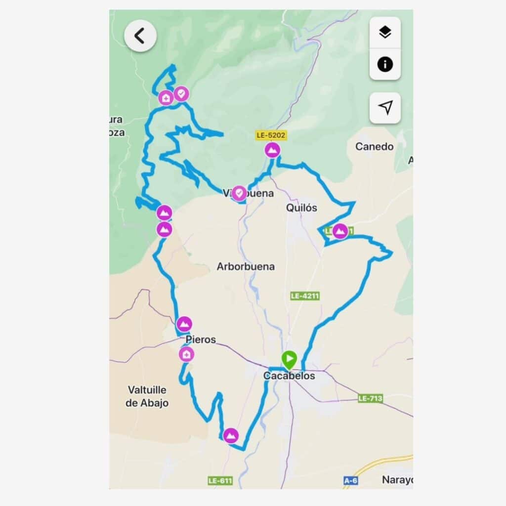 recorrido btt cacabelos 2