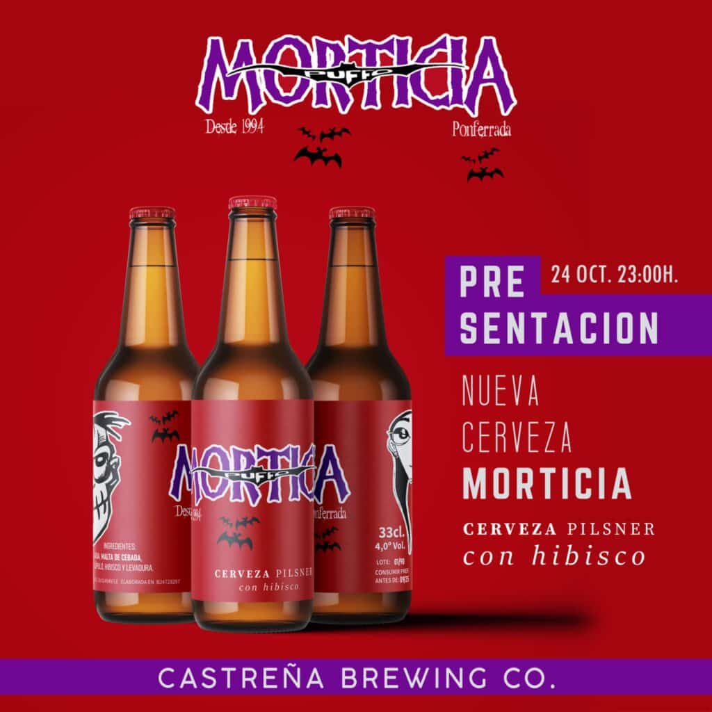 Cerveza Morticia castreña