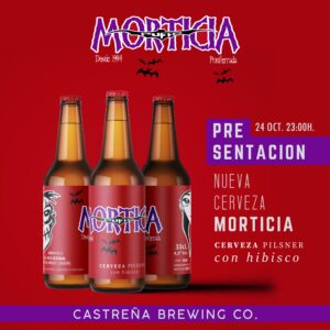 Cerveza Morticia castreña