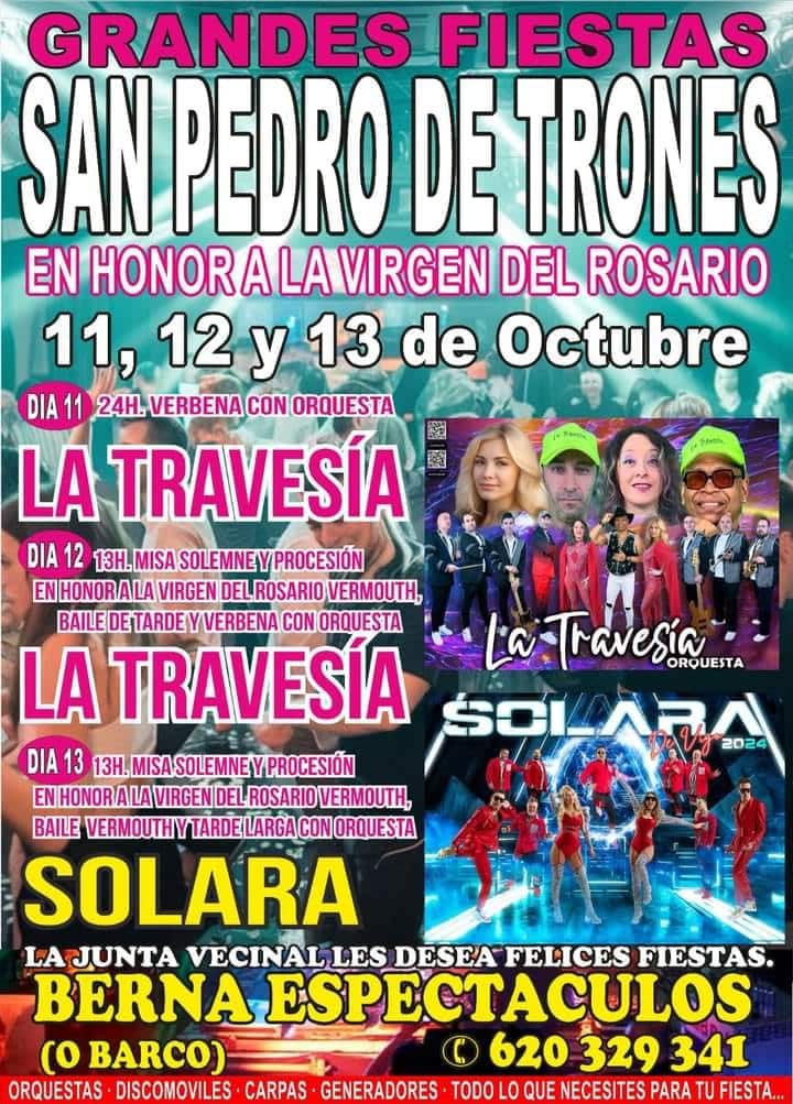 FIESTAS SAN PEDRO DE TRONES