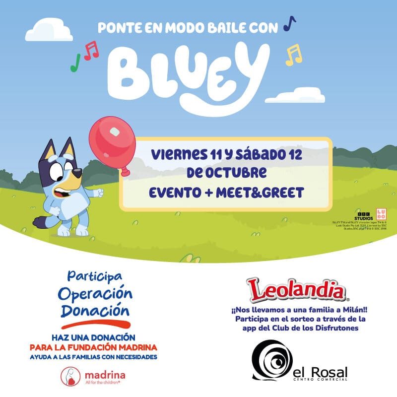 Mini-Show de Bluey en El Rosal cartel