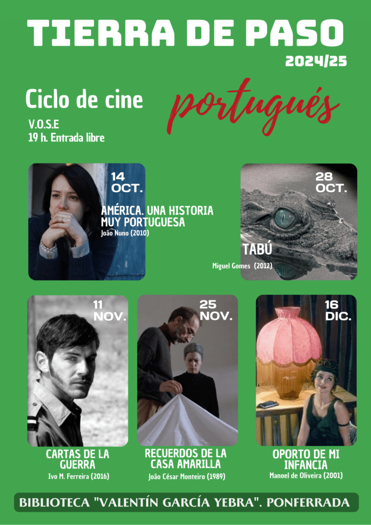 cartel oct-dic 24 peliculas Portugal