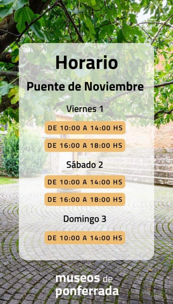 horarios museos