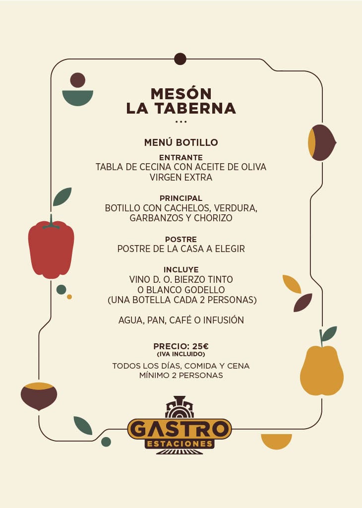 meson la taberna menu