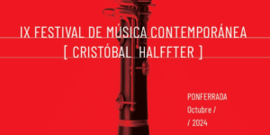 portada Festival de Música Contemporánea Cristóbal Halffter