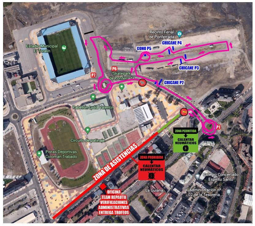 recorrido carrera de campeones 2024