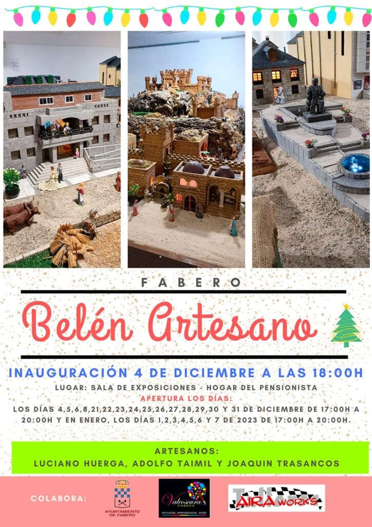 belen artesano de fabero