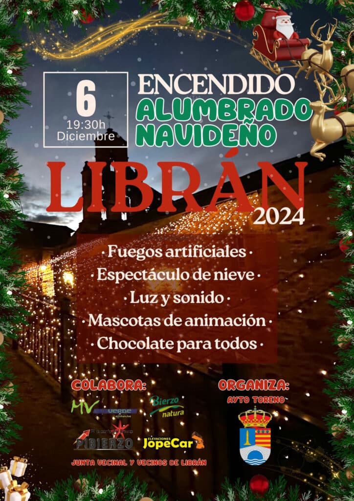 encendido navideño de libran 2024