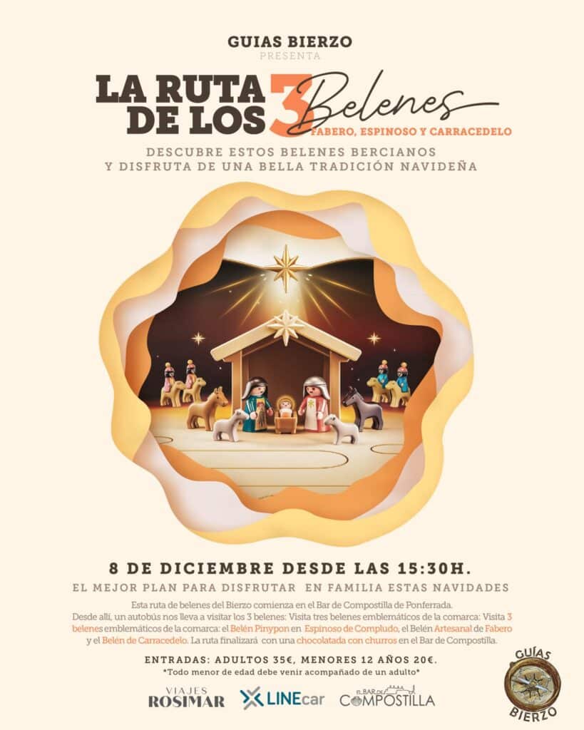 ruta de los 3 belenes guias bierzo