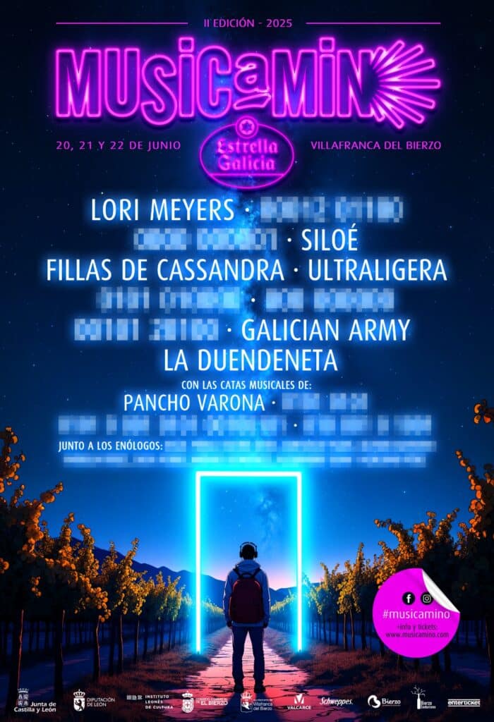 Cartel parcial Musicamino 2025