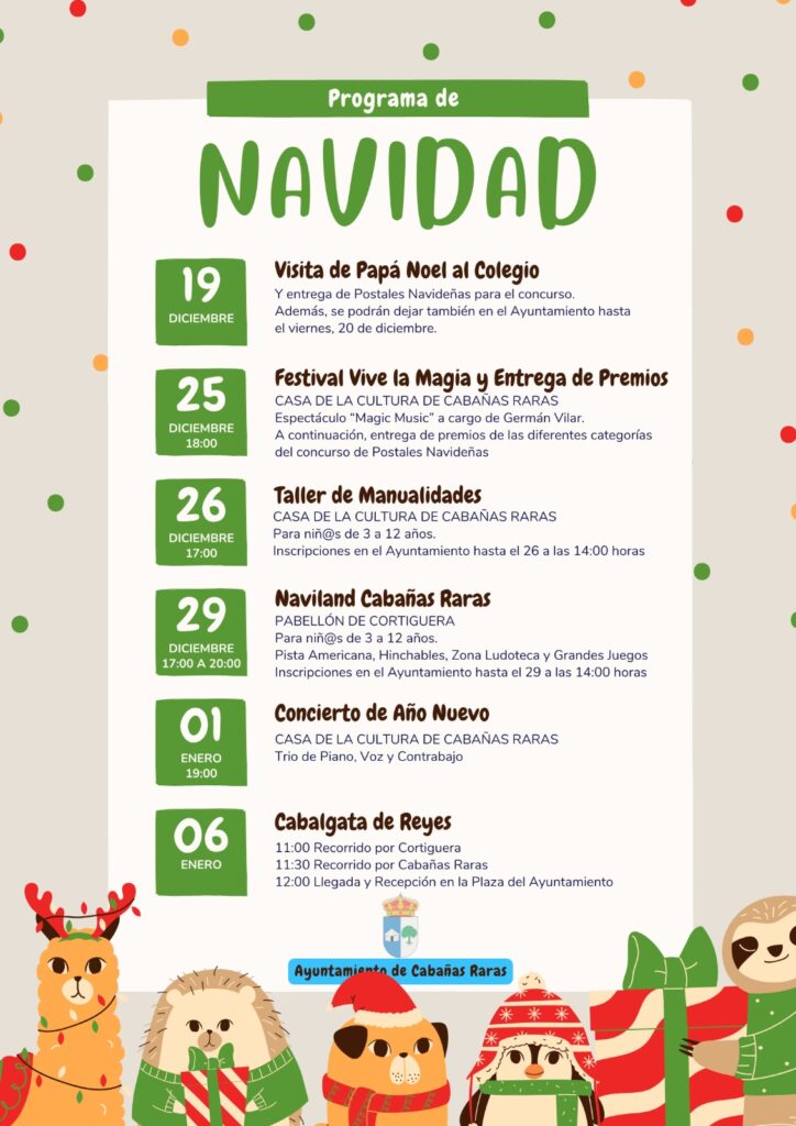 navidad en cabañas raras