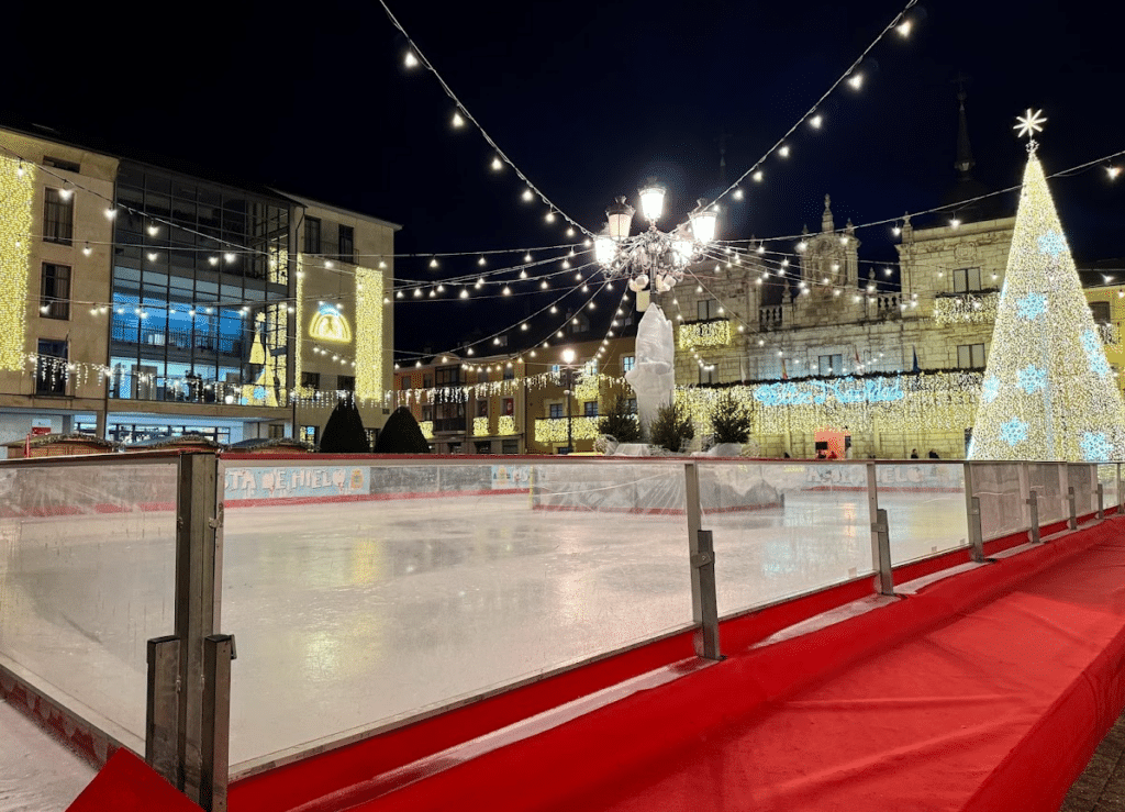 pista de hielo ponferrada navidad 2024 2025