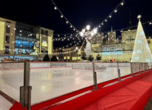 pista de hielo ponferrada navidad 2024 2025