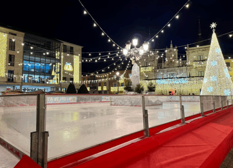 pista de hielo ponferrada navidad 2024 2025