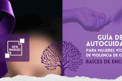 Portada Guía de Autocuidado para mujeres víctimas de violencia de género - queverenponfe