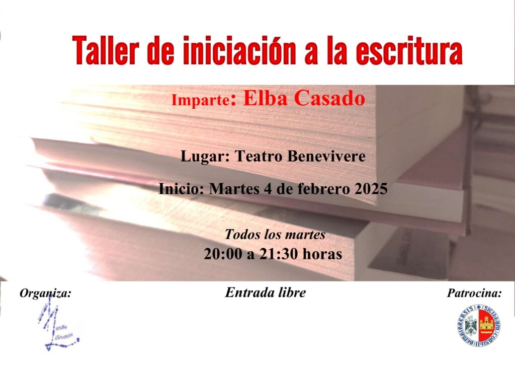 Taller de Iniciación a la Escritura en Bembibre