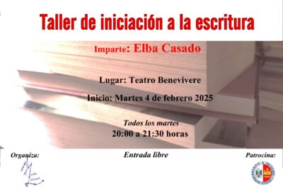 Taller de Iniciación a la Escritura en Bembibre