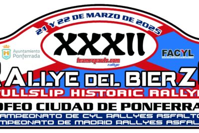 XXXII Rallye del Bierzo 2025 - Trofeo ciudad de Ponferrada